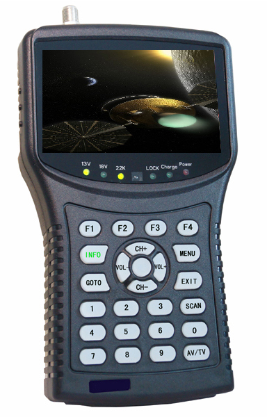 4.3 Inch DVB-S Digital Satellite Finder