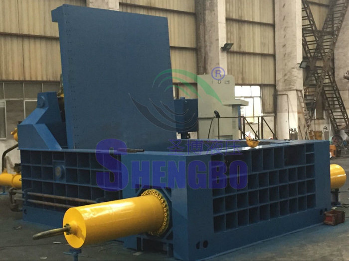 Automatic Factory Iron Aluminum Copper Steel Shavings Recycling Compactor