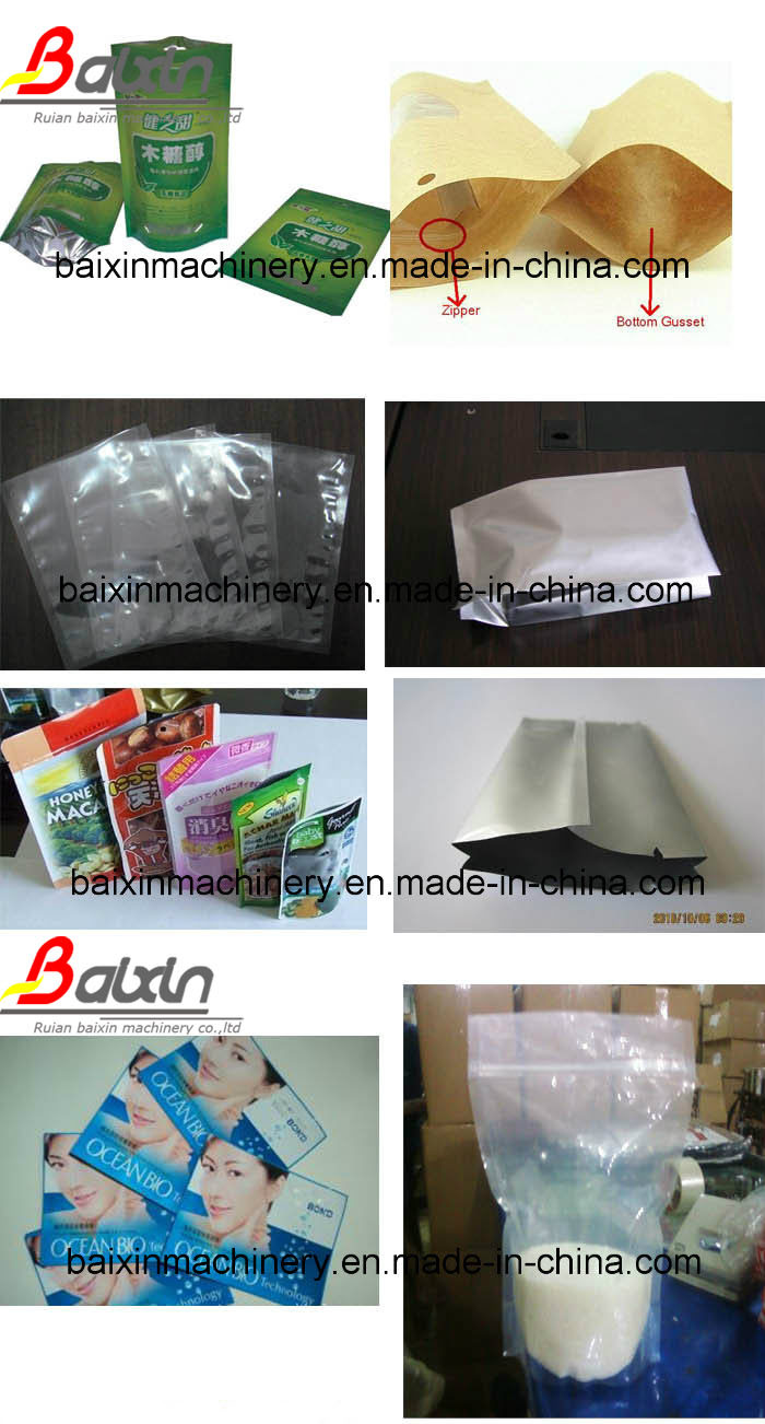 Heavy Duty Multi-Function Laminated Plastic Doypack Bag Making Machine/Stand up Pouch Machine