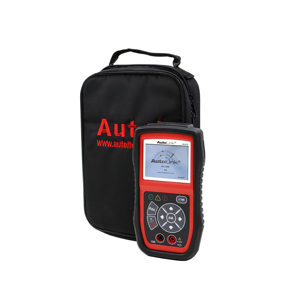 2018 Newest Autel Auto Link Al439 Auto Multimeter Avometer Scanner Color Screen OBD 2 &Electrical Test Tool Free Shipping