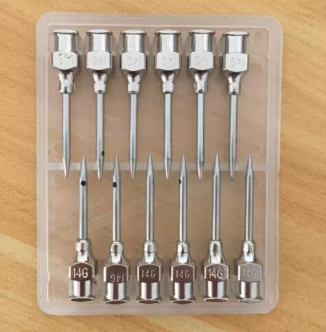 Stainless Hypordermic Injection Needle 14G 16g 18g 19g