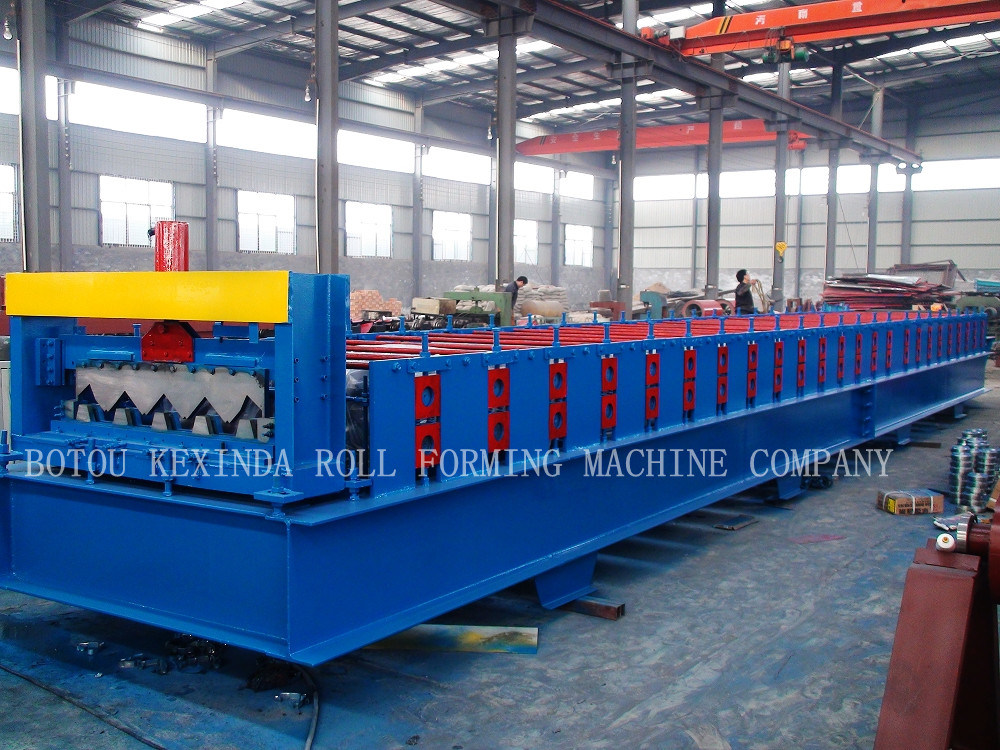 Cold Steel Floor Panel Roll Forming Machine