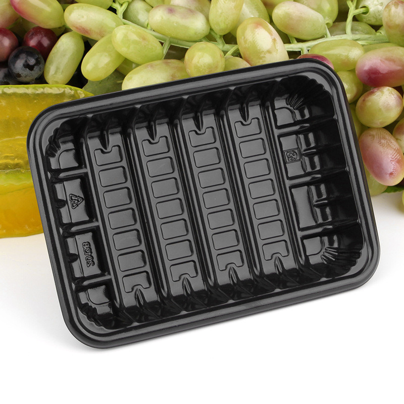 disposable vacuum thermoform packing plastic food container for fruit/vegetable