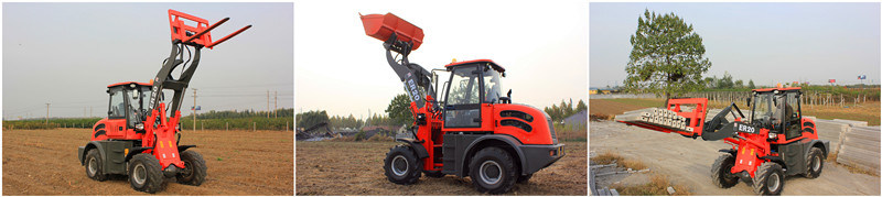 2 Ton Wheel Loader Er20 with CE Certificate