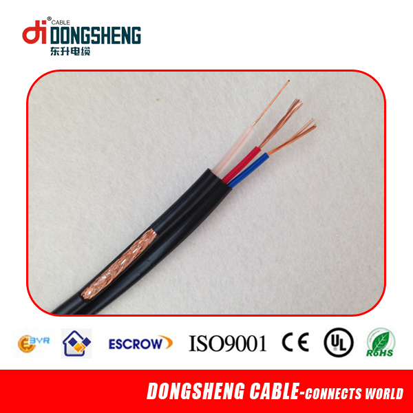 Rg59 Siamese Coaxial Cable+ 2c Power Cable for CCTV