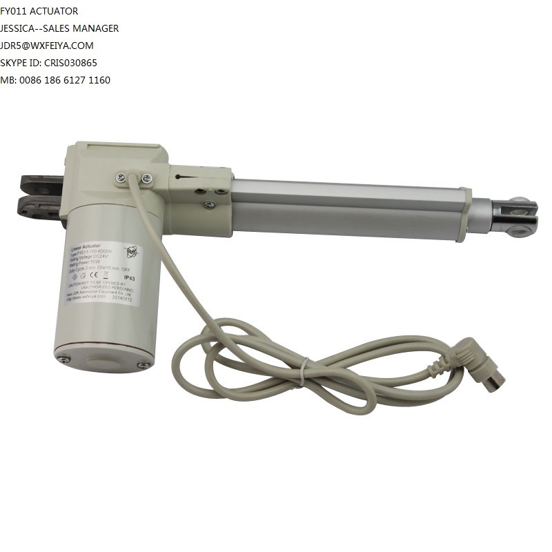 Gear Motor Type and Permanent Magnet Construction Linear Actuator