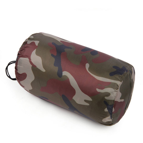 Warm Winter Camouflage Thick Envelope Sleeping Bag