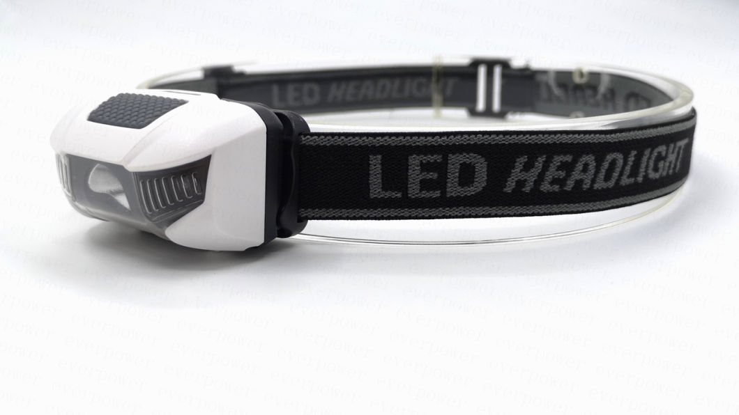 Ultra Bright Hunting LED Headlamp with White and Red LED