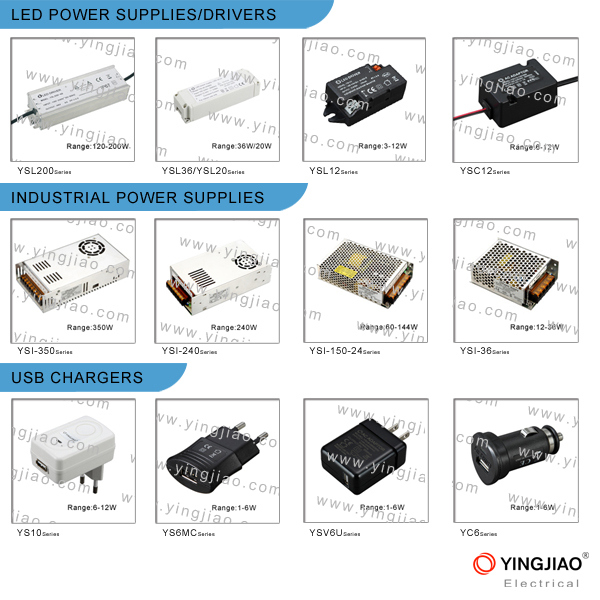 60W Constant Current LED Power Supply with CE