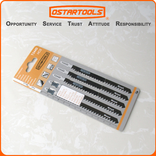 Hcs T334D T-Shank 6tpi 5 Piece Set Jig Saw Blade