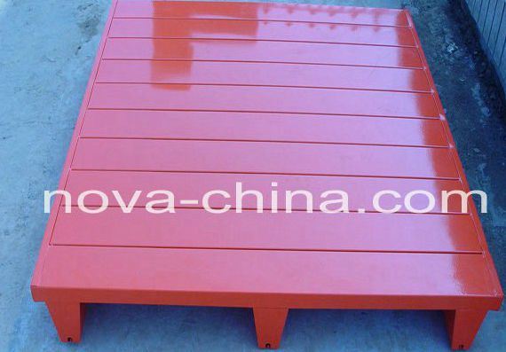 Four-Direction Flat Steel Pallet for Support Pallet Racking