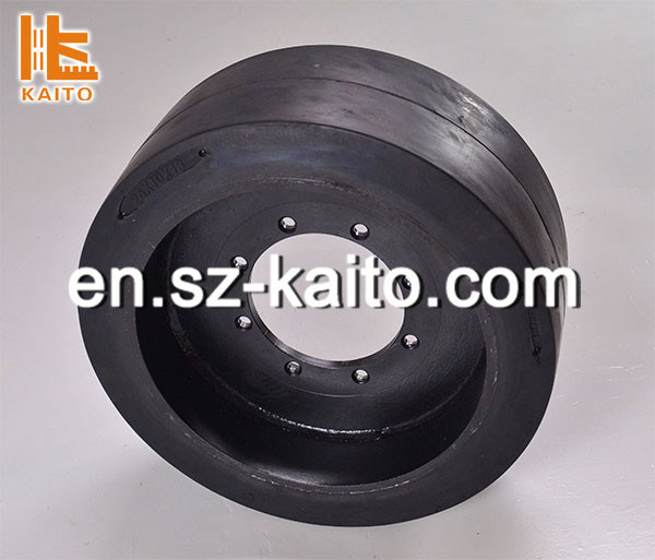 Road Milling Machine 22*9*16 Rubberized Solid Tyre