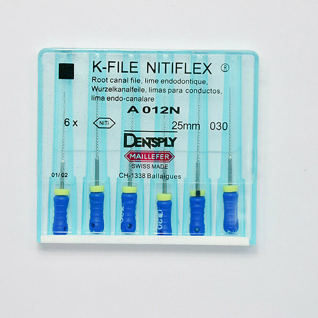 Dental Orthodontics Niti K-File Filling Material Root Canal Endodontics