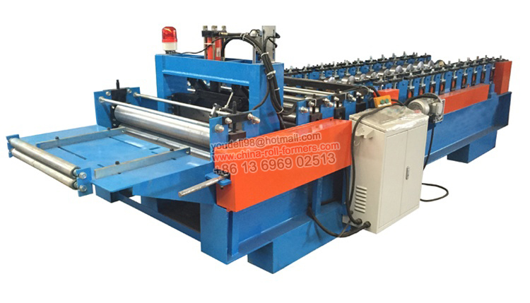 Low Price Standing Seam Metal Roll Forming Roofing Machine