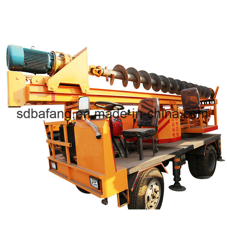 Manufacturer Ground Screw Post Pile Driver