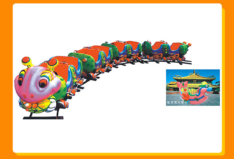 Amusement Park Rides Retro Multicolor Trackless Mini Electric Tourist Train Rides (KL6022)