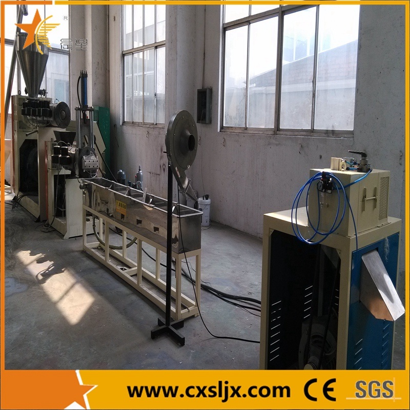 PE PP HDPE Two Stage Waste Plastic Recycling Granulator Machine