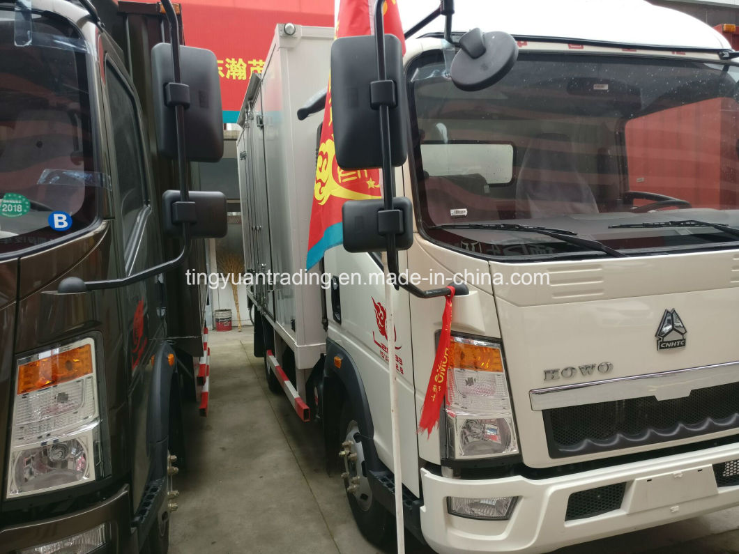 Sinotruk HOWO 5t Mini Van Truck with High Quality