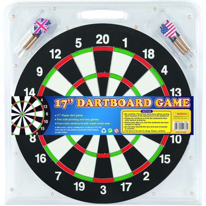 Hot Selling High Quality Paper Dartbaord Sport Game Bar Games