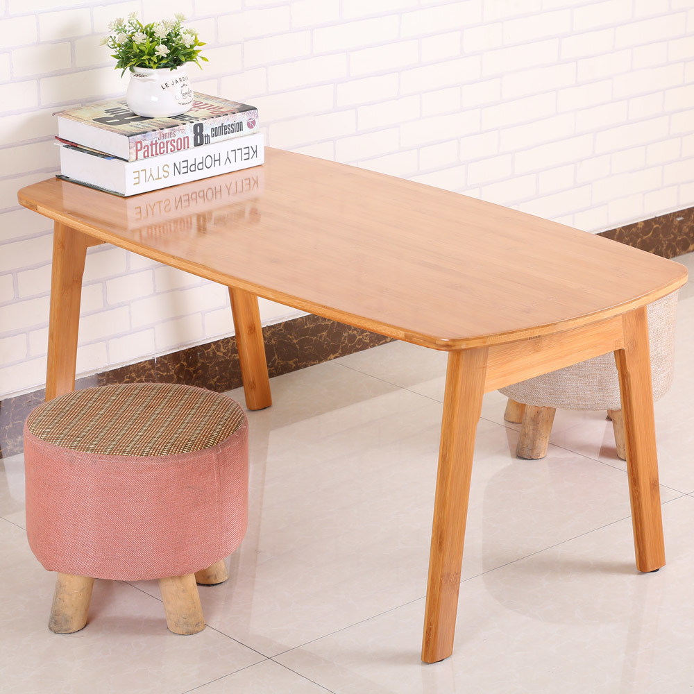 Bamboo Folding Table Portable Home Furniture Living Room Table