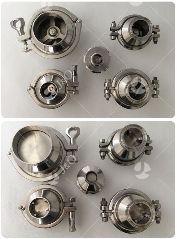 Sanitary Stainless Steel No Return Check Valve