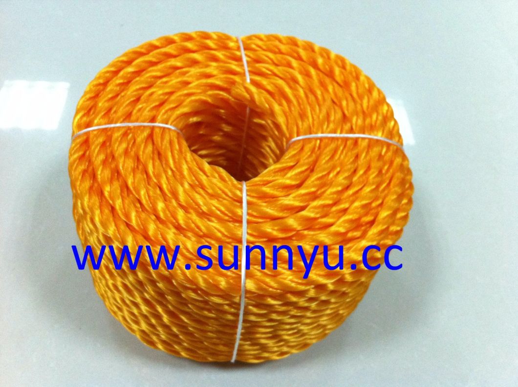 Professional Factory 3 Strands Strong Nylon Packing Twisted Rope