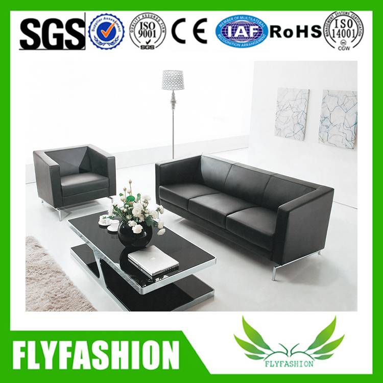 Comfortable Modern Leather Office Sofa (OF-07)