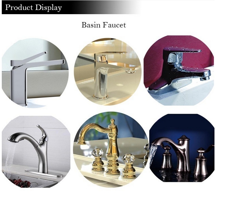 Double Handle Brass Pullout Kitchen Faucet