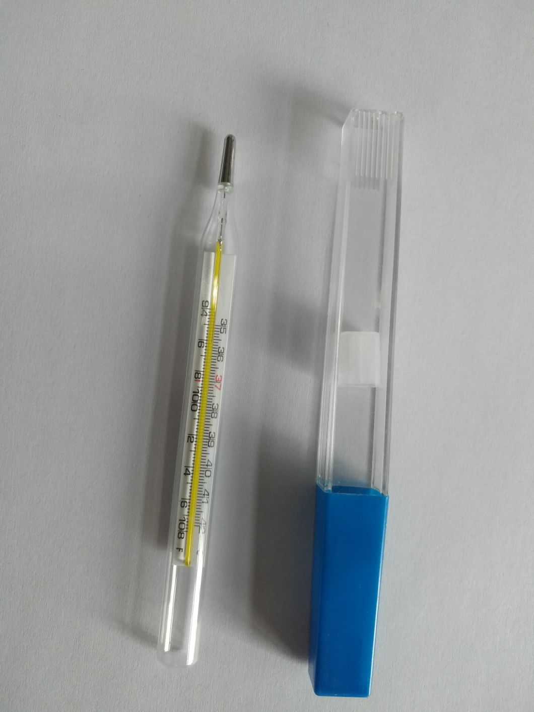 Glass Mercury Clinical Oral Thermometers