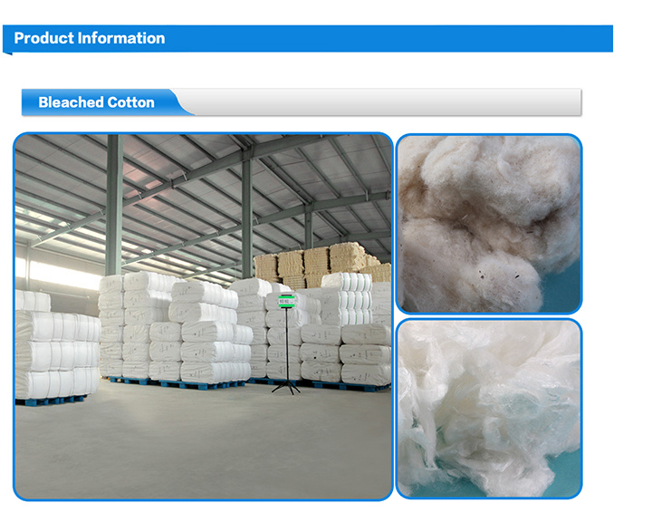 Disposable Raw Bleached Cotton Material Medical Supply Products