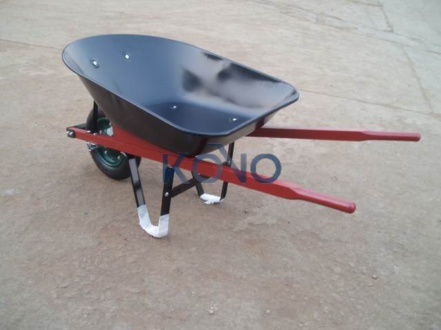 5cbf Wheelbarrow with Wooden Handles