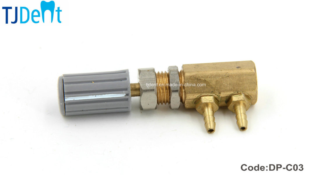 Dental Unit Accessory Spare Part Copper Pressure Reducing Valve for Water and Air (DP-C03)