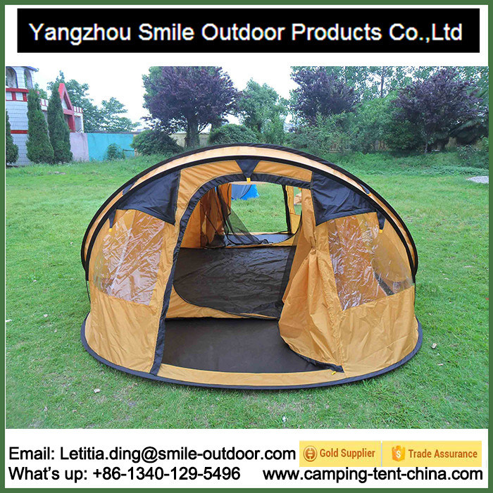 4 Person Auto Rooftop Marriage Double Layer Easy Popup Tent