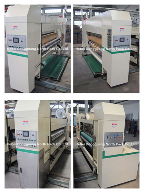 Multicolors Corrugated Paper Printing slotting and die-cutting Machine