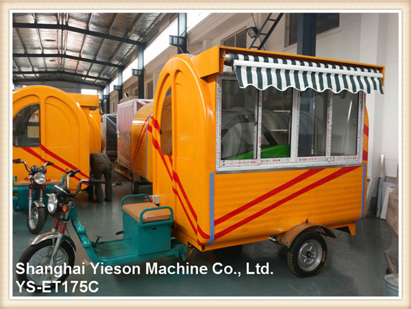 Ys-Et175c High Quality Food Cart Mobile China Mobile Food Cart