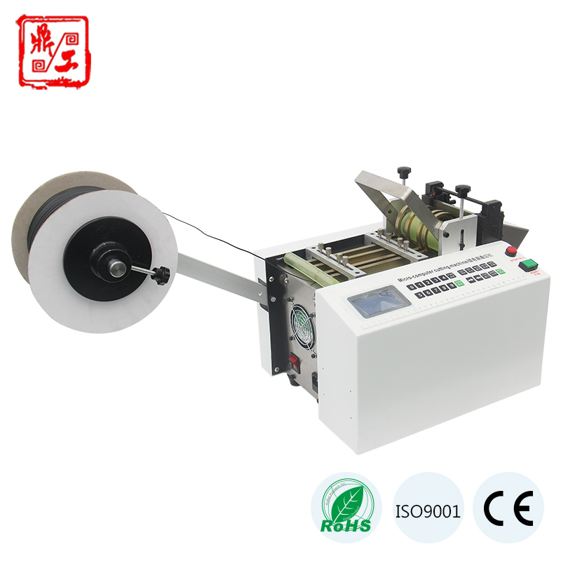 Automatic Webbing Ribbon Hot Cold Cutting Tool Slicer Machine