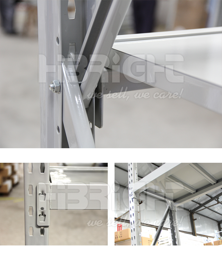 Supermarket Warehouse Storage Shelves Bolted Pallet Rack