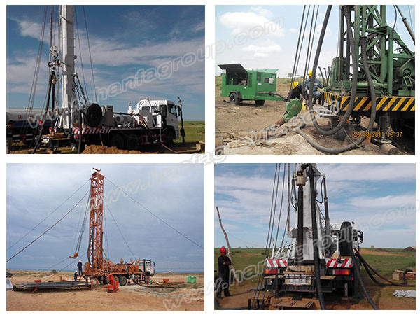 Truck Mounted Water Well Drilling Rig (HFT600ST)