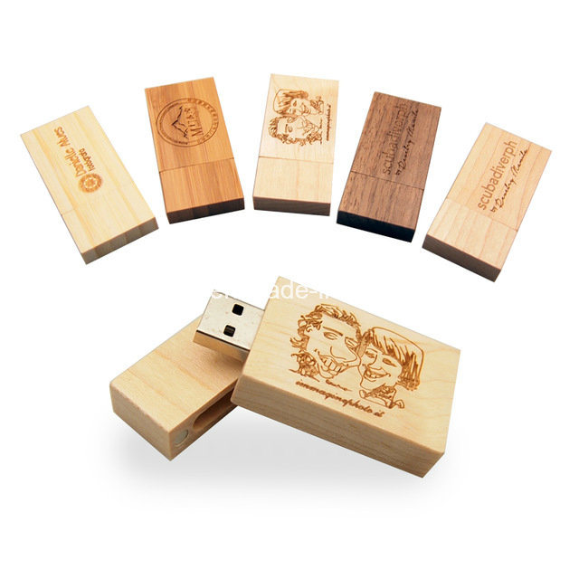 USB Flash Memory Customed USB Flash Disk Pen Drive Wood USB Stick Flash Drive