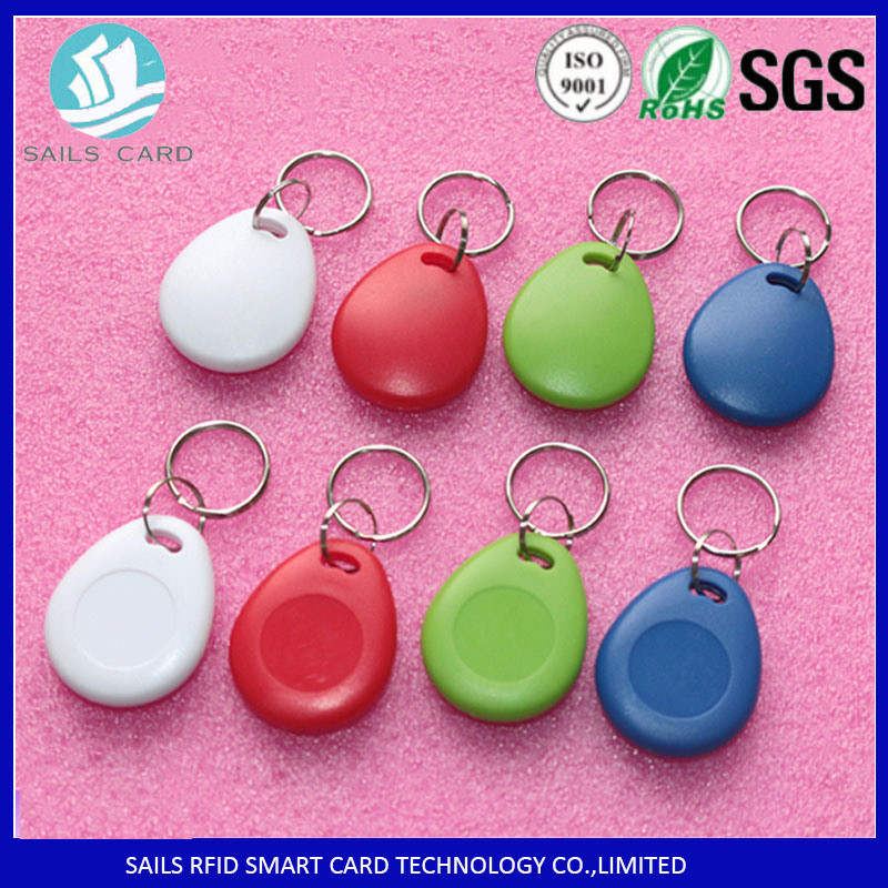 High Quality Plastic 125kHz Chips RFID Crystal Key Tag