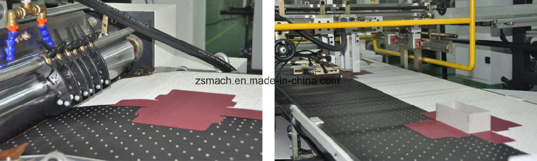 Automatic Gluing Positioning Machine for Rigid Box/Gift Box/Mobile Box/Cosmetic Box/Jewelry Box/Shoe Box Making