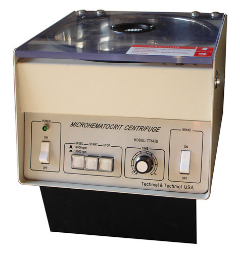 Micro Hematocrit Centrifuge for Laboratory with 24 Capillary Tubes (Jsh-120)