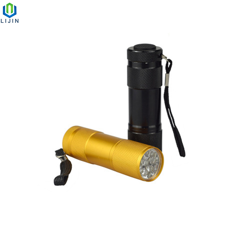 Small Aluminum Alloy Flashlight for Promotional Gift