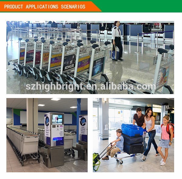 Airport Duty Free Store Shopping Trolley Cart