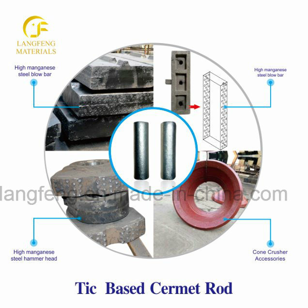 Tic Columns Embeded Iron Titanium Alloy Material