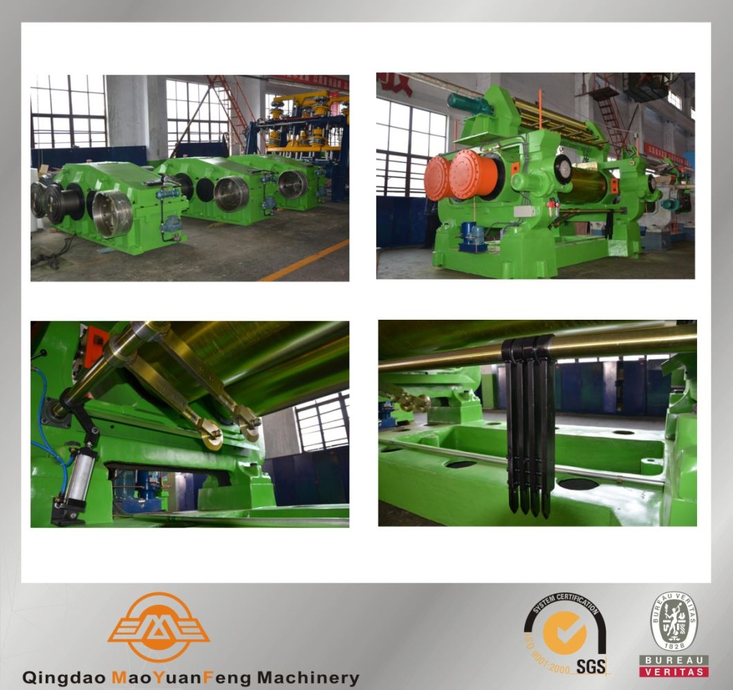Rubber Open Two Roll Mixing Mill with SGS, BV, ISO
