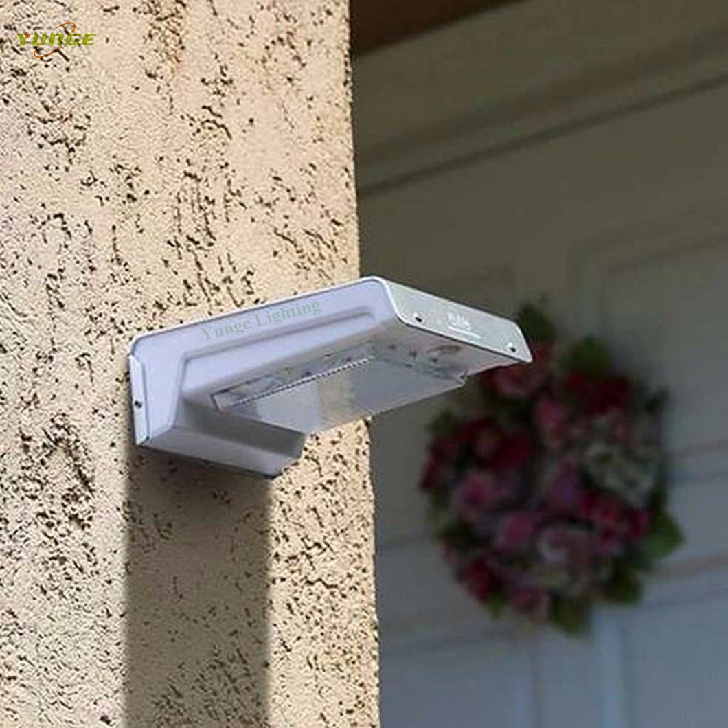 1W LED 120lumens Solar Security Sign Light with Dual-Working Mode