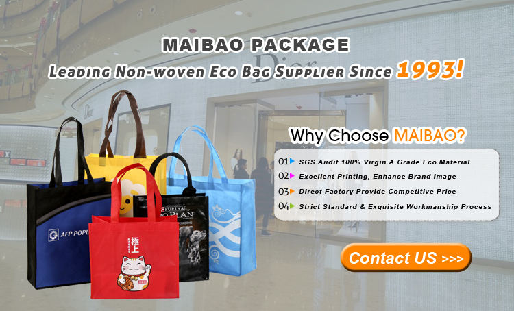 Reusable Custom Sublimatiom Non Woven Shopping Bag with Tote Bag
