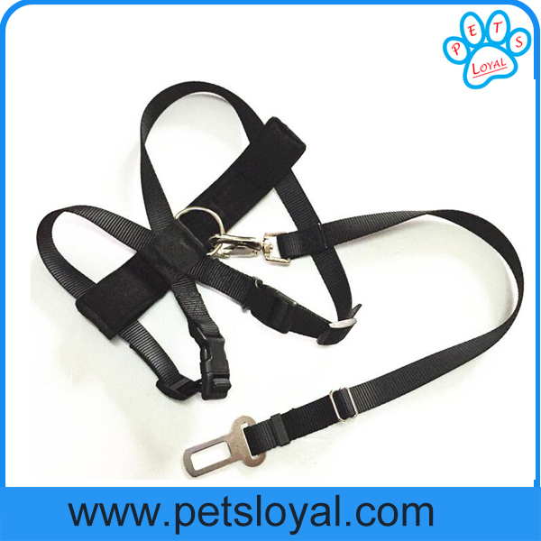 Factory Wholesale Pet Accessories Dog Seat Harness Car Safety Belt