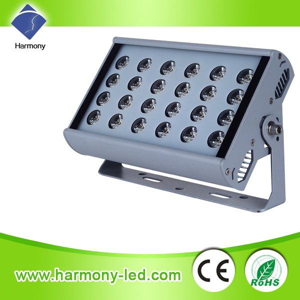 Outdoor IP65 Square 24W LED Wall Washer RGB